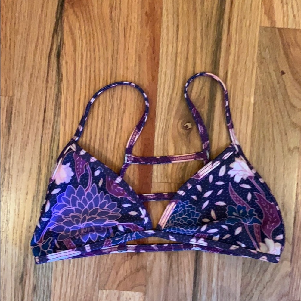 stone fox swim cora ladder back top